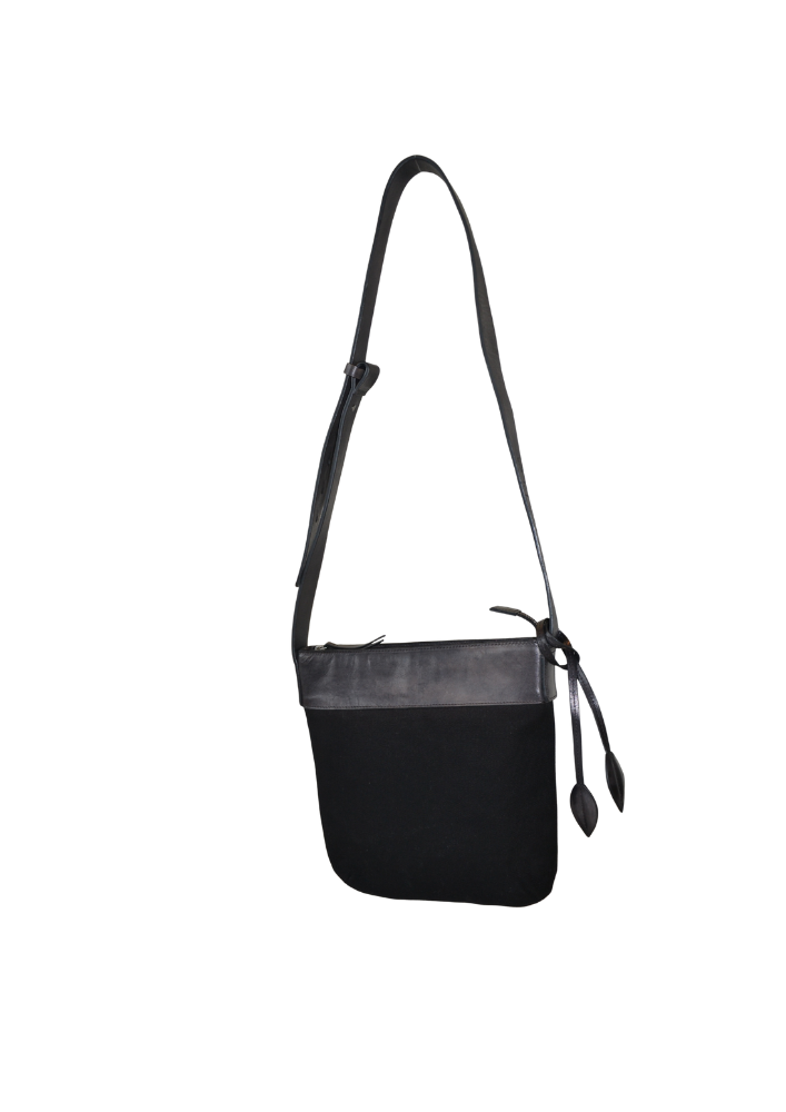 Joséphine Canvas & Leather - Black