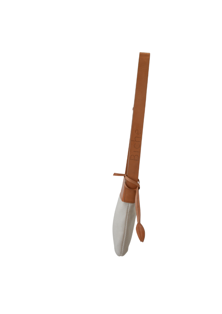 Joséphine Canvas & Leather - Natural White