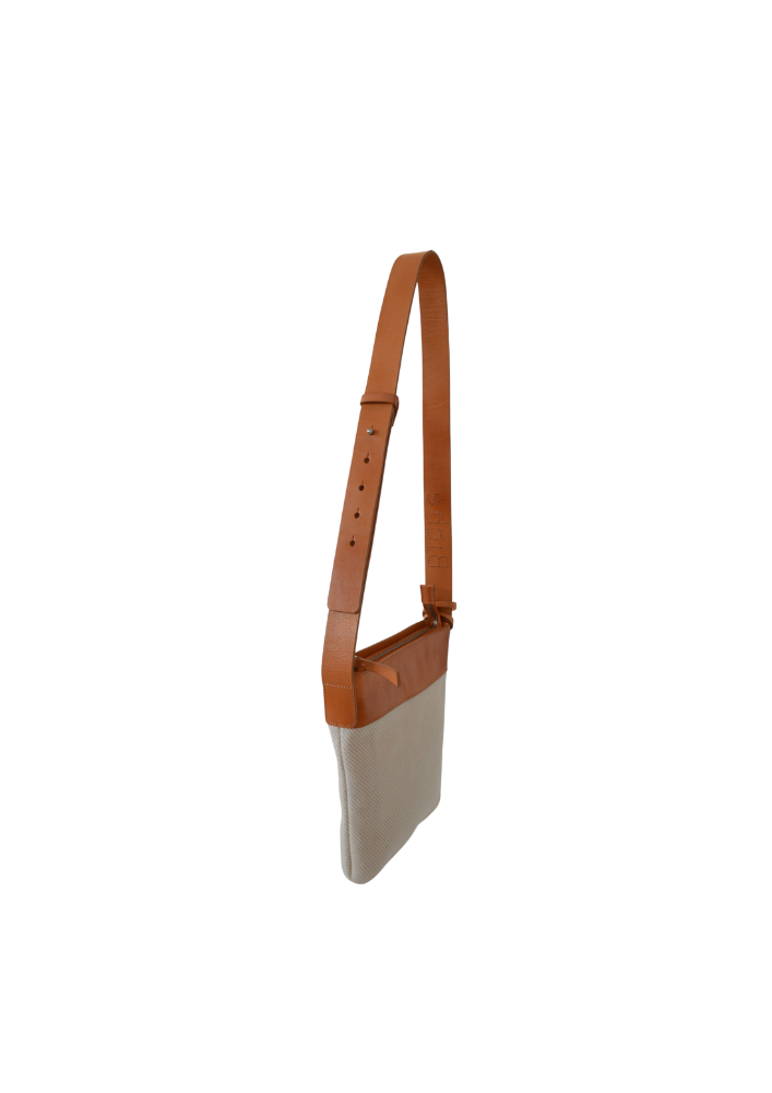 Joséphine Canvas & Leather - Natural White