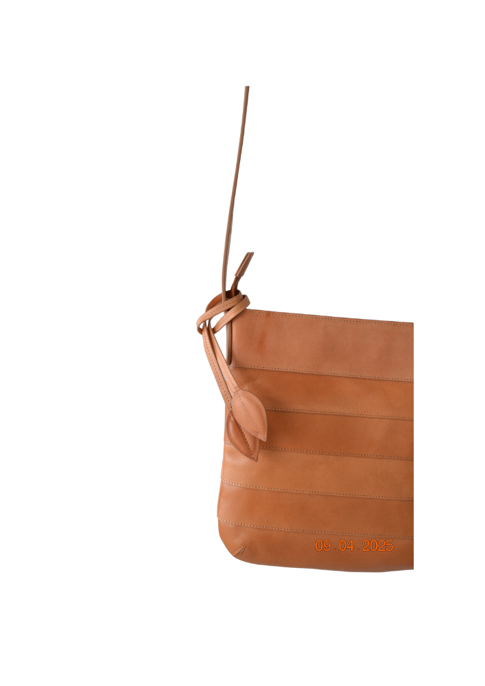 Joséphine Leather Striped - Brown